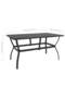 5 Piece Garden Dining Set Textilene and Steel - 3