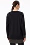 Stone Printed rayon tunic black - 4