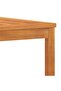 5 Piece Garden Lounge Set with Cushion Solid Acacia Wood - 6