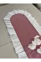 100% Cotton Fishtail Frilled Vintage Oval Runner (45X140) - 2