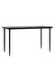 5 Piece Garden Dining Set Black Steel and Textilene - 2