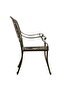 5 Piece Bistro Set Cast Aluminium Bronze - 5