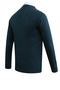 Men's Buttoned Petrol Cardigan with Pockets, Crinkled Steel Knit, Classic Fit - 5215m - 8
