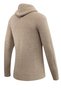 Men's Hooded Zippered Knitwear Beige Cardigan Thessaloniki Knitted Pocketed Classic Fit - 5249K - 7