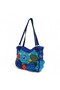 Crochet Knitted Flower Detailed Shoulder Bag, Handmade Custom Design Bag