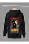 The Doors Printed Cotton Long Sleeve Ribbed 3-Ply Hooded Rock Sweatshirt