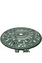 3 Piece Bistro Set Cast Aluminium Green - 2