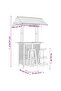 3 Piece Garden Bar Set Solid Wood Acacia - 3
