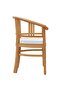 3 Piece Garden Dining Set Solid Wood Teak - 5