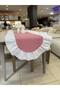 100% Cotton Fishtail Frilled Vintage Oval Runner (45X140) - 3