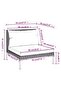 9 Piece Garden Lounge Set with Cushions Poly Rattan Dark Grey - 6