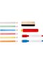 Standing Flip Flat 2 Sided Kids Artwork Easel with Chalk Blackboard and Marker Whiteboard - 3