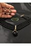 ✨   – Black Pearl Necklace & Earring Set ✨
