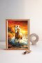 3 Pcs 1000 Piece Puzzle - Cycling by the Sea and Mountain Lake Town and Free Horse - 7
