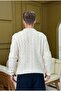 Beige Knitted Sweater - 7