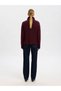Pullover mit hohem Kragen Wollmix - 3