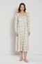 Women's Floral Print Long Sleeve Relaxed Fit Nightgown C3T0N91