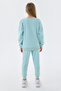 Girls' Tracksuit Set Water Green - 3