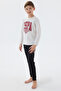 U.S. Polo Assn Boys' White Pajama Set