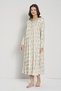Women's Floral Print Long Sleeve Relaxed Fit Nightgown C3T0N91 - 2