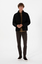 Men's Black Coat 50313337-Vr046 - 4