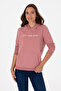 Women's Dusty Rose Hooded Sweatshirt 50313559-Vr221 - 3