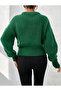 BALLOON SLEEVE WOMEN'S SWEATER - 2
