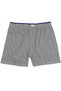 Tutku-6 Pack Men's Combed Cotton Boxer Buttoned Towel Waist Boxer Cotton - 2