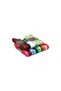 Red Colored Satin Ribbon 1 cm Thick 10 Mt Gift and Decoration Ribbon - 6