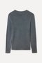 Men's Gray Crew Neck Knitwear Sweater - 2