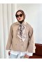 Double-Breasted Collar Short Trench Coat 999001 - Beige