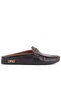 - Dark Brown Leather Women's House Slippers 109-557-X