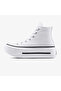 حذاء رياضي نسائي أبيض من Chuck Taylor All Star Lift Double Stack - 4