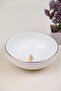 Tabak Evi Porcelain Natura Fern Gold Gilded Bowl 13.50cm Single - 2