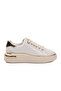 White Lace-Up Lightweight Flexible Women's Sneaker Lady 028 Z - 2