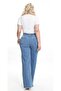 506-Drawstring Elastic Waist Plus Size Jeans - 7