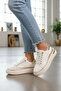 White Lace-Up Lightweight Women's Sneaker Lady 029 Z