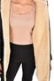 Girl's Winter Coat Fur Hooded Long Coat (Basen Knee Length) - 3