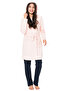 Women's Hooded Robe with Pockets – Pink, Soft Texture, Home Comfort