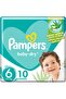 Baby-Dry Aloe Vera Injected Basic Taped Baby Diapers Size 6 (10 Count)