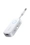 Adaptor jack audio Bluetooth 5.4 cu microfon Ugreen, alb