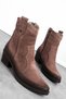 Cately Women's Genuine Leather Stitching Detailed Western Cowboy Boots B4152 - 3