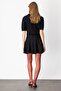 Flounced Mini Knitwear Skirt - 6