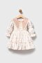 Collar Detailed Girls' Lined Dress