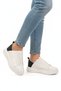 White-Black Women's Sports Shoes Oz-03 Z - 3