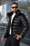 Men's Rock Fur Water and Windproof Winter Coat - 3