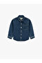 Cotton Pocket Detailed Long Sleeve Jean Jacket