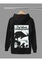 Velvet Underground Printed Cotton Long Sleeve Ribbed 3-Ply Hooded Rock Sweatshirt