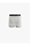 Printed Elastic Basic Cotton 3-Piece Boxer Set - 8