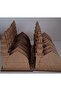 20 Pieces Mosque Nebevi Wooden Painting Religious Activity School Course Event Mevlid Candlestick Set - 3